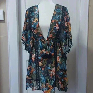 Time and Tru Beach Cover up H0302